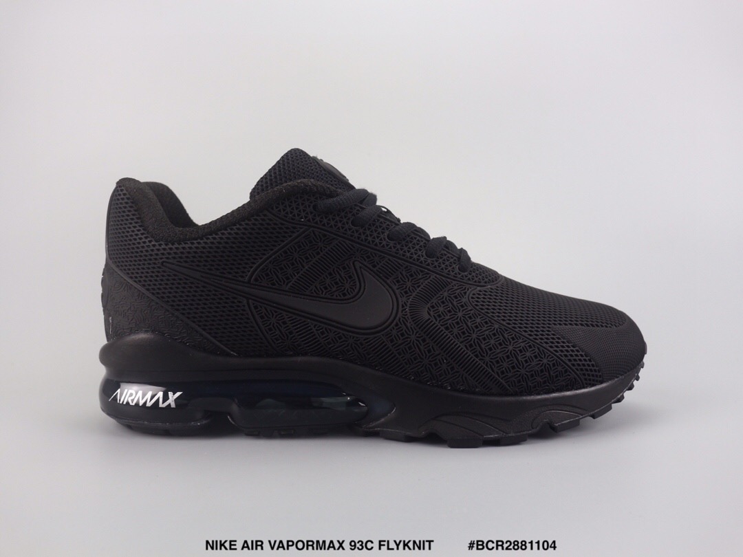 Nike Air Max VaporMax 93c Flyknit Grey Cool Black Shoes